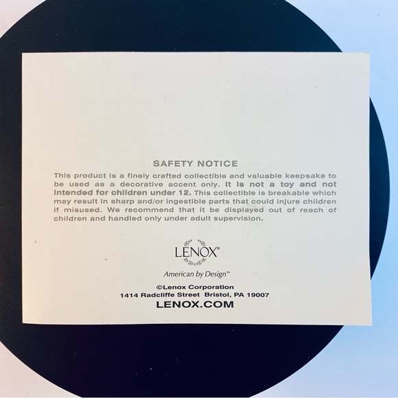 Lenox "Angel of the Stars" Sentiments Angels Figurine With COA - Picture 15 of 17